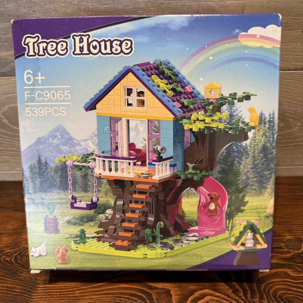 BUILDINGBOAT Tree House Building Block‎ Set 539PCS F-C9065 Ages 6+ Toy Bricks